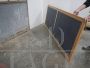 Vastarredo vintage wall school blackboard in slate, Italy 1970s