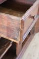 Antique sideboard from the 17th century, Louis XIV era, in walnut