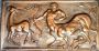 Centaur - Large embossed copper panel signed Cellini, 1969