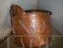 Vintage copper flower pot cauldron from the 1920s