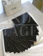 16 sheets of black Bisazza mosaic, original from the 1990s