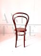 Set of 8 Thonet style chairs in bent beech, Joseph Hofmann, Austria, early 1900s