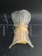 Italamp single wall lamp, vintage 1980s Murano glass