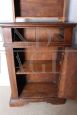 Antique Umbrian small sideboard cabinet from the mid-18th century in walnut