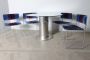 Cidonio crystal table by Driade + 4 Vittorio Introini chairs