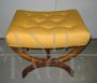 Vintage Empire style ottoman stool