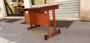 Vintage Italian teak desk with chest of drawers, 1960s