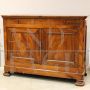 Antique Louis Philippe sideboard in walnut, 19th century