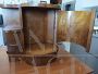 Pair of Art Deco bedside tables with bookcase