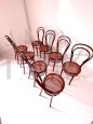 Set of 8 Thonet style chairs in bent beech, Joseph Hofmann, Austria, early 1900s