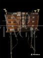 Late 18th century coin cabinet with inlays