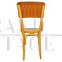 Set of 6 1950s bent beech bistro chairs