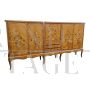 Italian Lombard inlaid sideboard from the first half of the 20th century