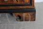 Antique Lombard inlaid chest of drawers with drop-down top, Italy 17th century