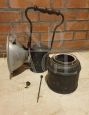 Vintage carbide lamp for different uses                            