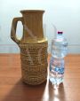 Large vintage W. Germany jug in yellow ceramic