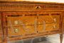 Antique Louis XVI chest of drawers with neoclassical inlays, 18th century Italy