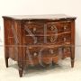 Louis XVI dresser in carved walnut, Italy 18th century