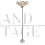 Floor lamp in Murano glass and Carrara marble from the 1960s