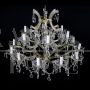 Maria Teresa chandelier with 18 lights in Bohemian crystal