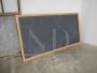 Vintage slate wall school blackboard, Italy 1970s