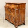 Antique Louis Philippe chest of drawers in walnut from the 19th century