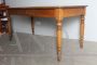 Antique Provençal table from the late 19th century restored in patina                            