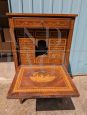 Antique secretaire from the late 18th century with Maggiolini inlays