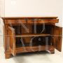 Antique large Louis Philippe sideboard in walnut from the 19th century