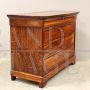 Capuchin Louis Philippe chest of drawers in walnut, 19th century