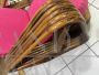Iconic wicker armchair designed by Paul Frankl in the 50s