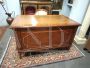 Antique 18th century Italian Lombard desk in inlaid walnut