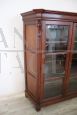 Antique 19th century solid larch display cabinet