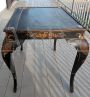 Antique Chinese coffee table with painted top