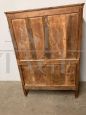 Antique walnut drop-down bureau from the late 18th century - Louis XVI era