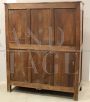 Antique walnut tallboy dresser from the Empire period - 1800s