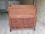 Antique style vintage secretaire in briar with ebonized decorations