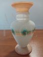 Vintage opaline Murano glass vase