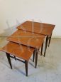 3 Danish nesting tables by Hovmand Olsen