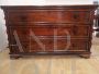 Antique rustic chest of drawers, original Italian, late 1600s / early 1700s