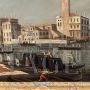 Francesco Tironi - pair of antique paintings from the 18th century with views of Venice