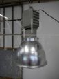 1970s industrial pendant lamp in metal