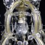 Maria Teresa chandelier with 10 lights in Bohemian crystal