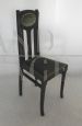 Mackintosh style high-back chair, 1920s