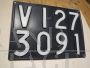 Vintage Vicenza VI27 car license plate