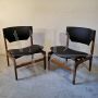 Pair of vintage armchairs by Poltronova from the 1950s