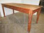 Large fir work table from the 1970s