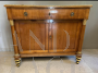 Lucchese Empire sideboard in cherry wood with gold leaf carvings        