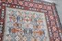 Vintage hand-knotted Shirvan Cici carpet, 157 x 90 cm