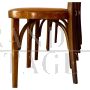 Set of six bistro chairs from the 1950s